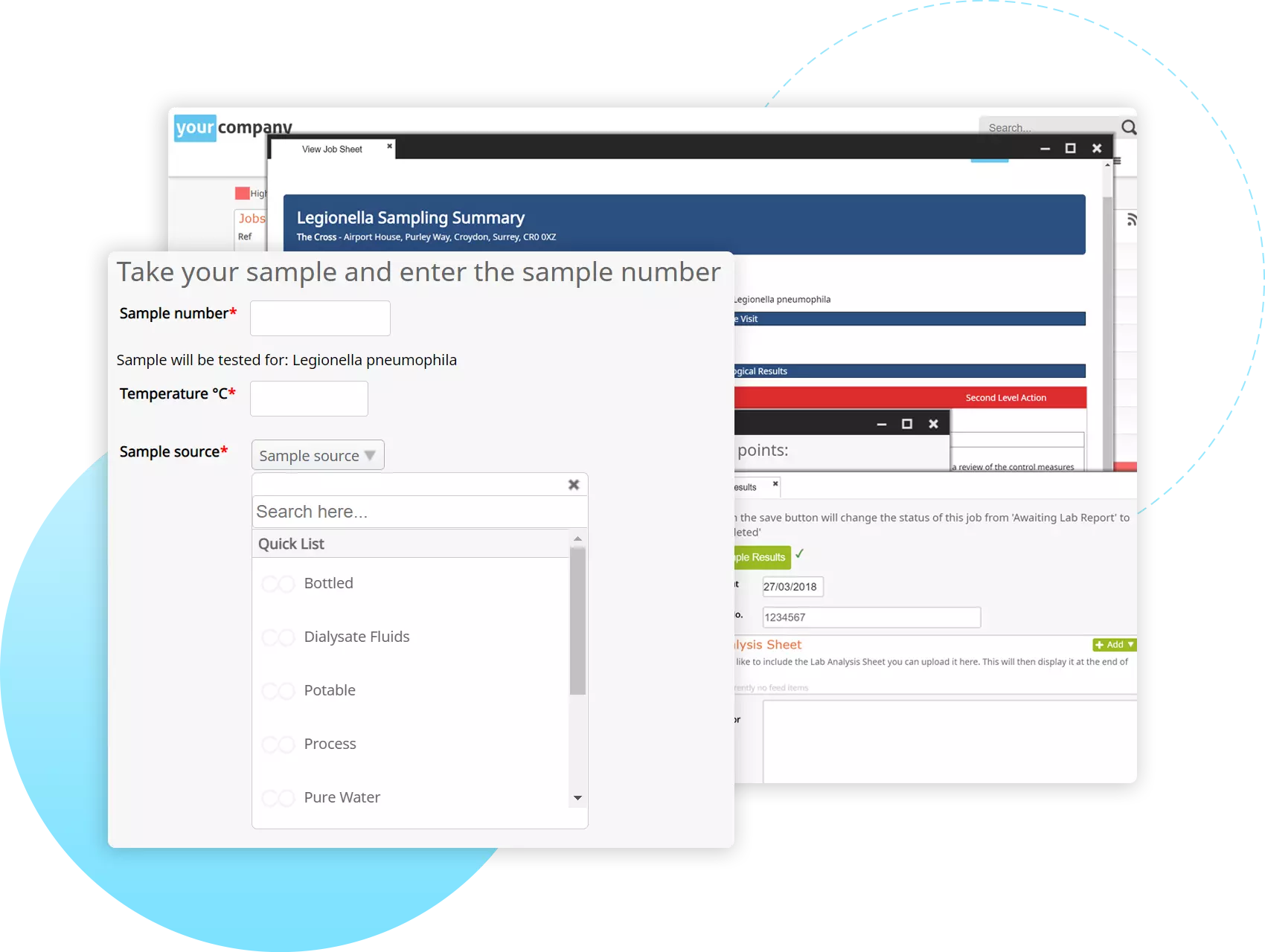 Water Hygiene and Treatment Software